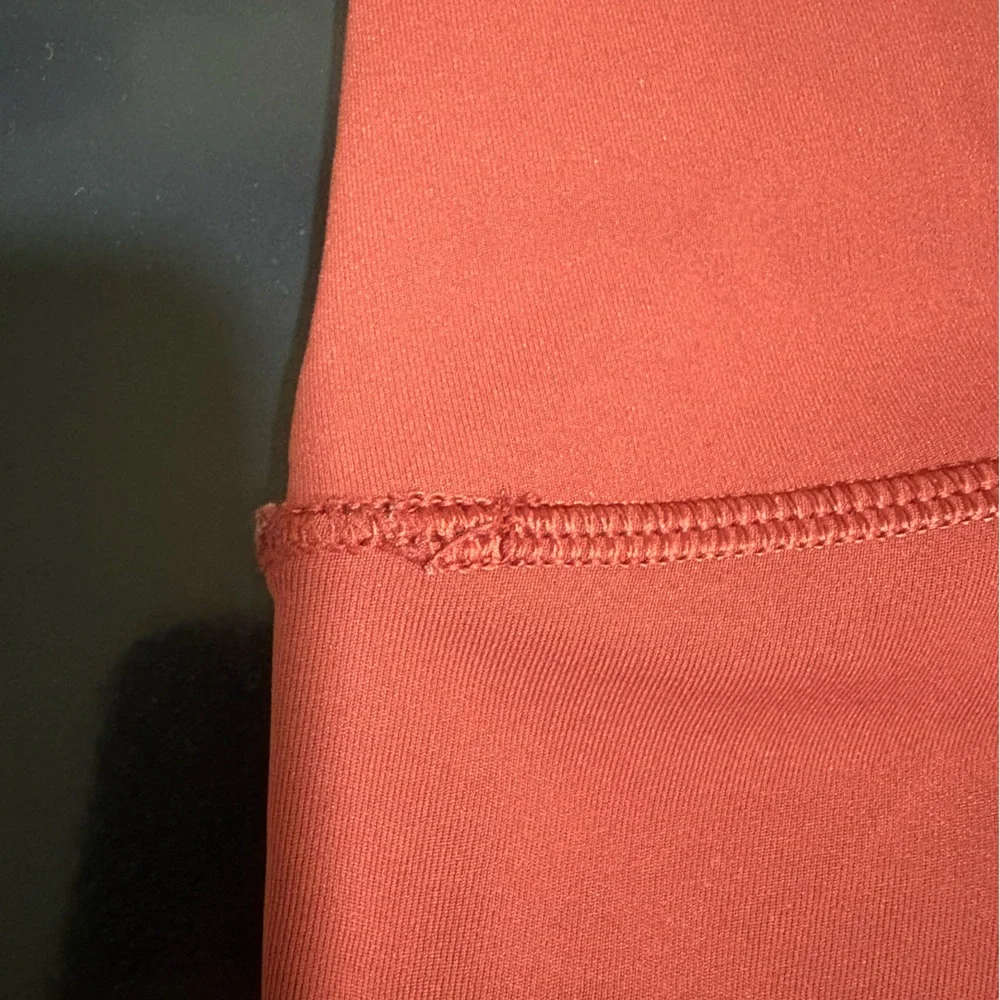 lululemon athletica Womens Burgundy High-Rise Leggings